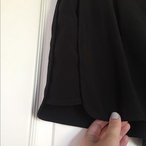 Black dressy shorts